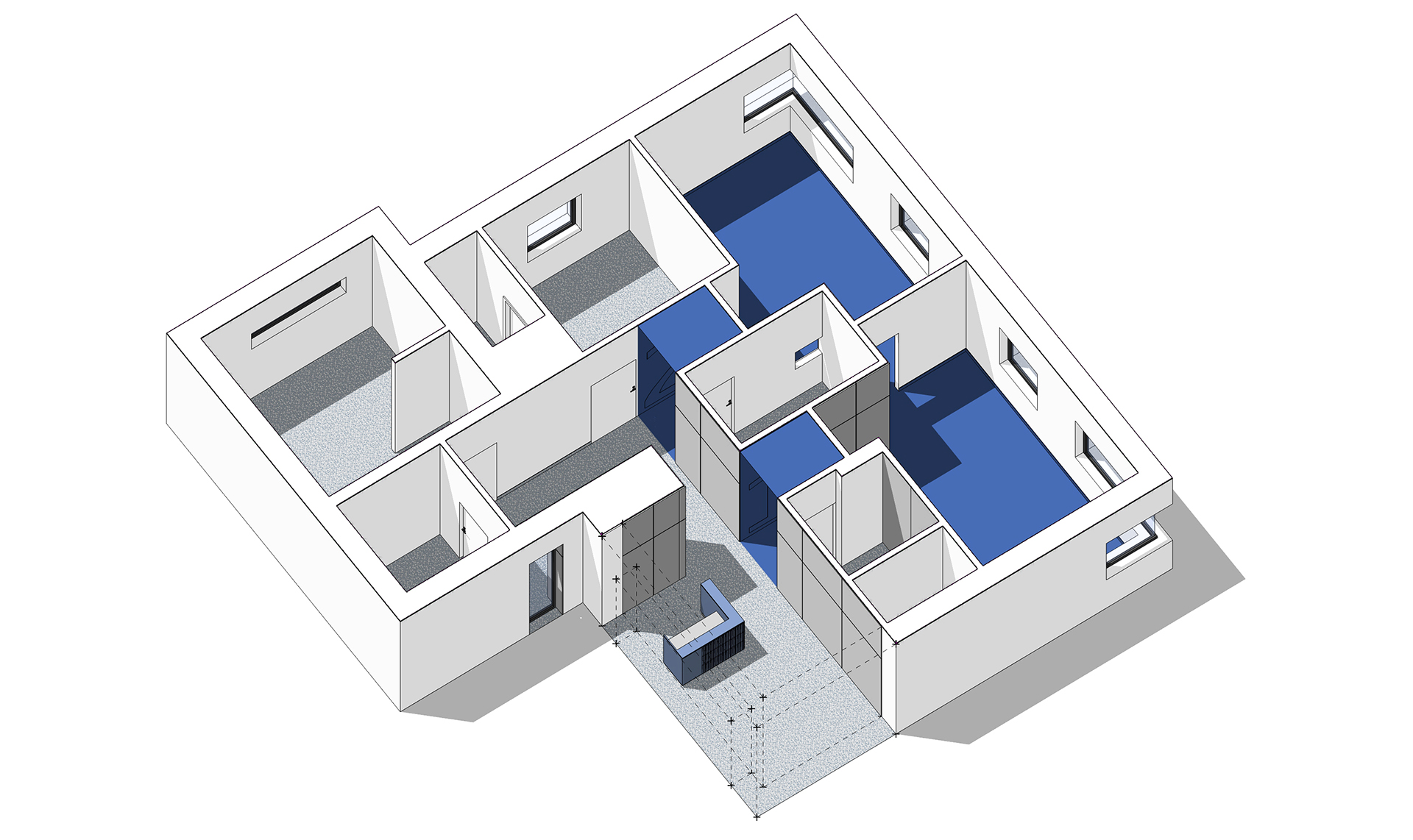 Gabinet Stomatologiczny - Joanna Kubieniec i Katarzyna Długosz - Biuro architektoniczne w Katowicach