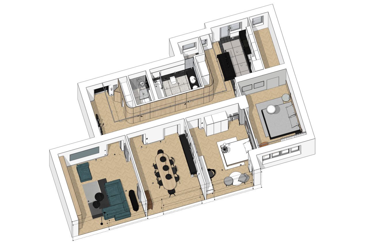 M5 Katowice Szafranka - Joanna Kubieniec i Katarzyna Długosz - Biuro architektoniczne w Katowicach
